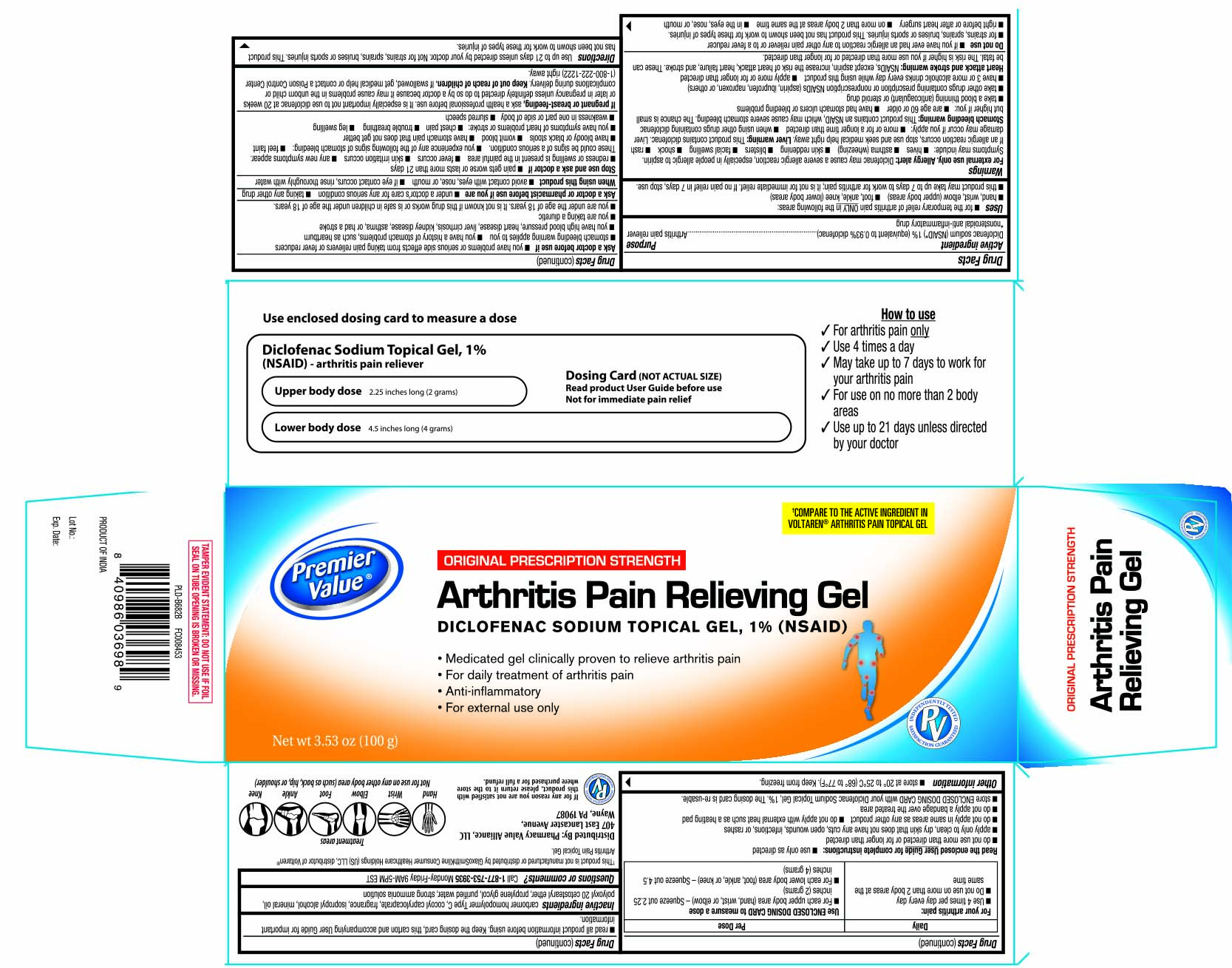 Arthritis Pain Reliever